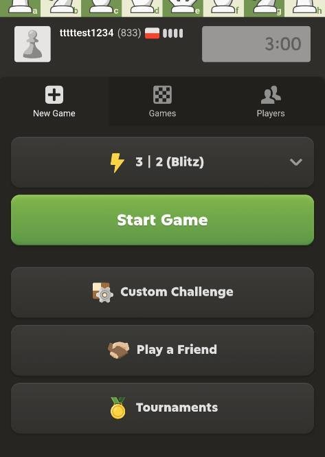 Choose the time control, then start a game or select another Chess.com play mode.