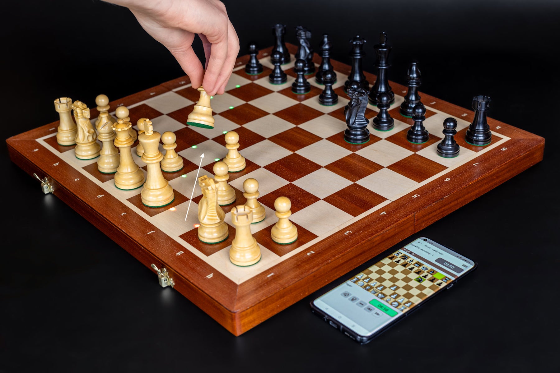 One board for playing, learning, and analysis